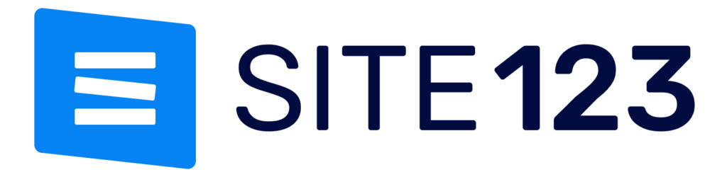 site123 logo - Come creare un sito web