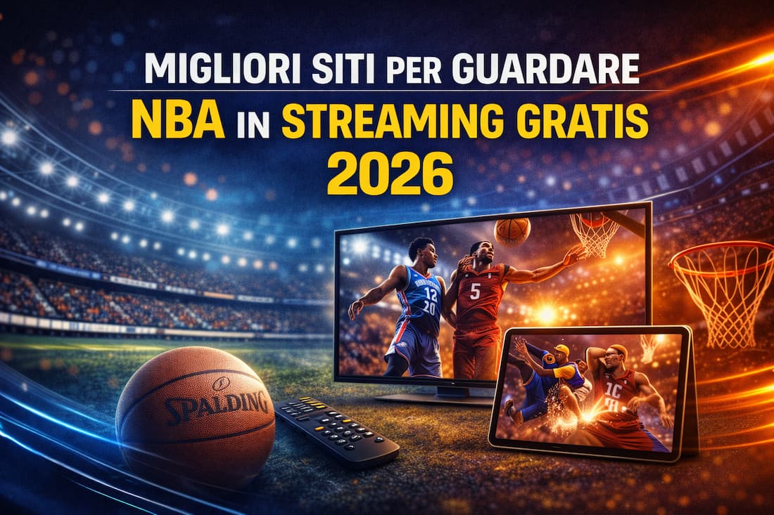 Migliori siti streaming NBA gratis 2026 - Guida completa ai siti per guardare NBA online